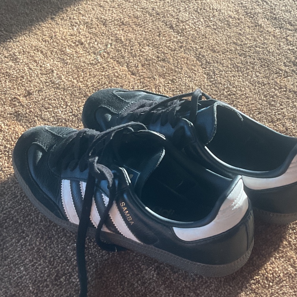 Adidas Samba Black and White Sneakers